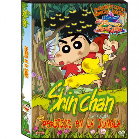 DVD Shin chan Perdidos en la jungla