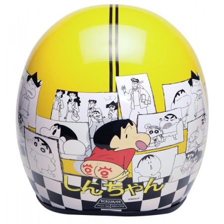 Casco de moto de Shin Chan diseño Cartoon